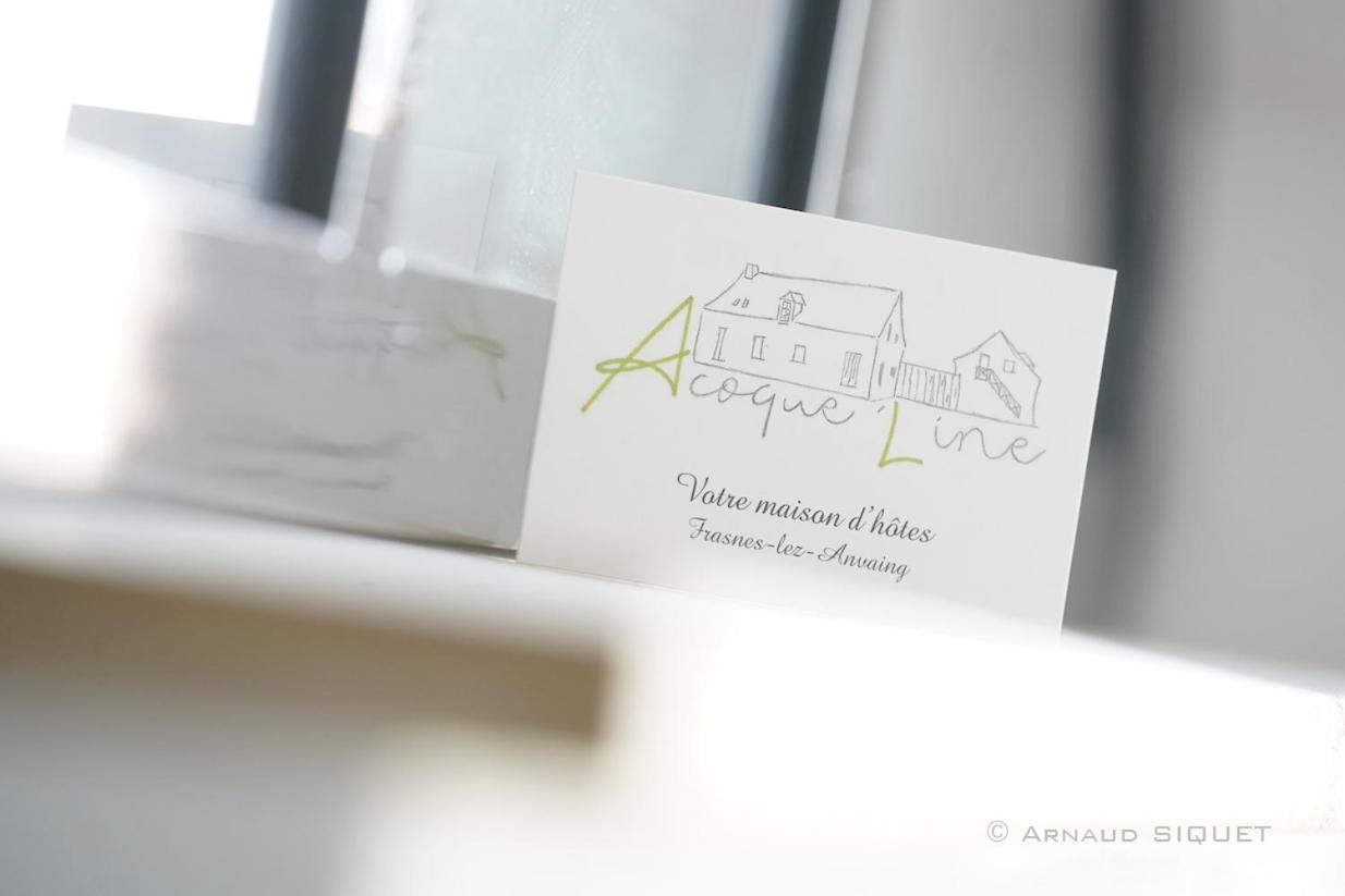 A Coque'Line Bed & Breakfast Frasnes-lez-Anvaing Екстериор снимка